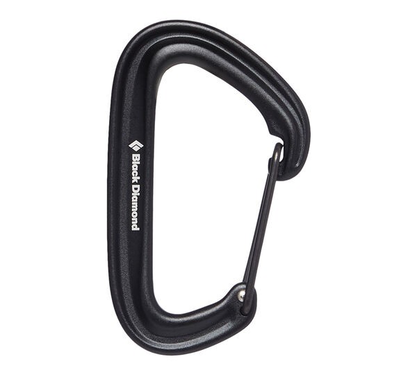 Black Diamond miniwire Carabiner Zwart