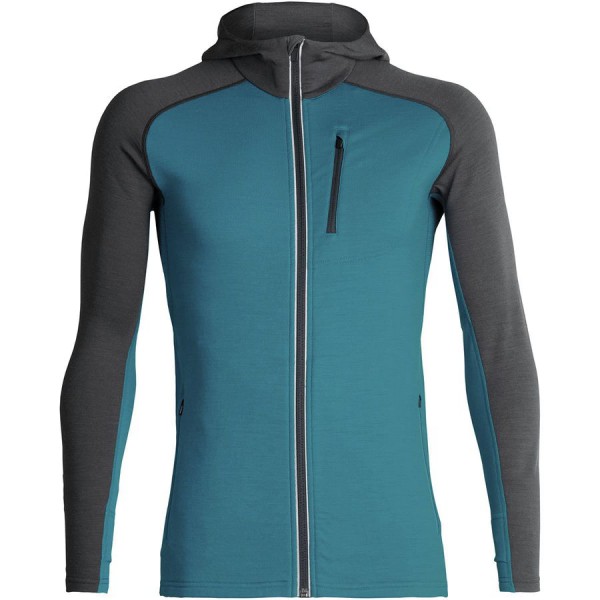 Icebreaker Quantum LS Zip Hood Men