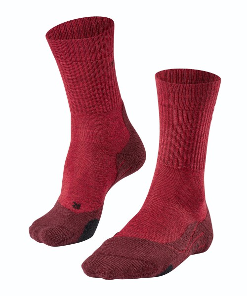 Falke TK2 Wool Dames rood