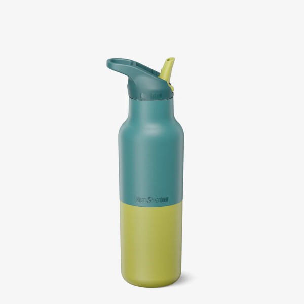 Klean Kanteen Rise Sportcap Thermosfles met Rietje 473ml